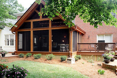 Inspiration for a porch remodel in New York