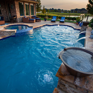 Pool & Spa Combo | Cypress, TX