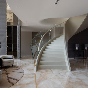 22Carat Penthouse, Palm Jumeirah, Dubai - Siller Treppen