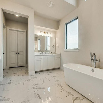 Urban-Style Glam, Bathroom Makeover in Commerce, CA