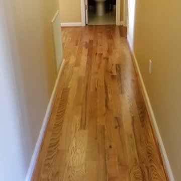 Red Oak Floors #2 Common Sanded & Finished