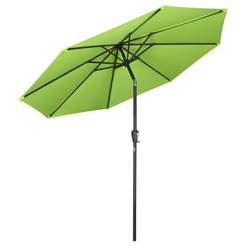 Yescom 9Ft UV50+ 3000PA Outdoor Table Patio Umbrella with Crank Tilt Aluminum