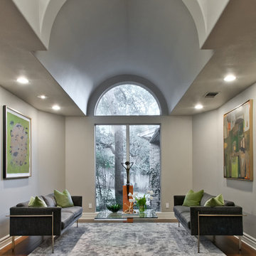 Contemporary Family Room Remodel