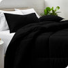 Bare Home Down Alternative Comforter Set, Black, King/Cal King