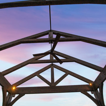 Rustic Pergola Patio