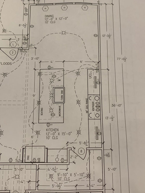 Kitchen Layout - upper cabinet ideas?