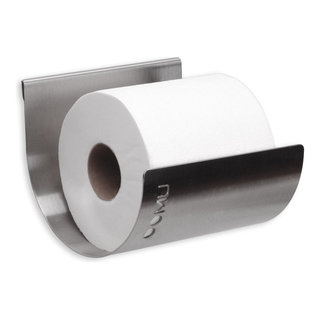 Loft 0500.001.00 by WS Bath Collections, Toilet Paper Holder with Cover in  Polished Chrome