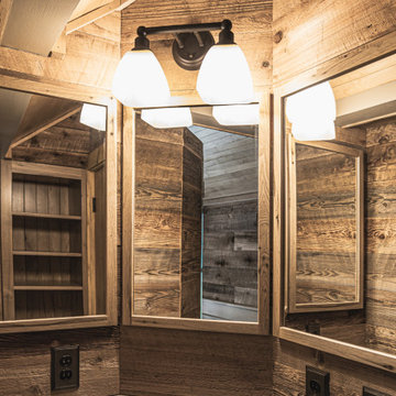 Bathroom #2 - Rustic Butternut