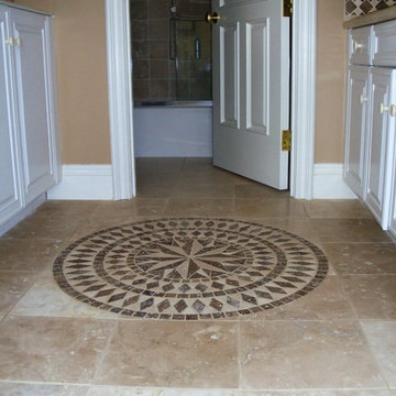 Bathroom Stone Pattern Insert