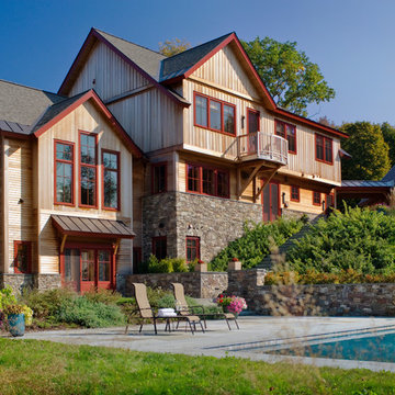 Rustic Timber Frame Home