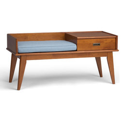 Midcentury Accent And Storage Benches by VirVentures