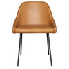 22 Inch Dining Chair Tan Brown Retro Moe's Home