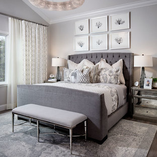 75 Beautiful Gray Bedroom Pictures & Ideas - July, 2020 ...