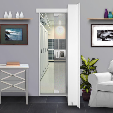 Panic Room Hidden Door Completely Open