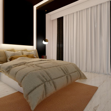 Modern Bedroom Design at Croydon