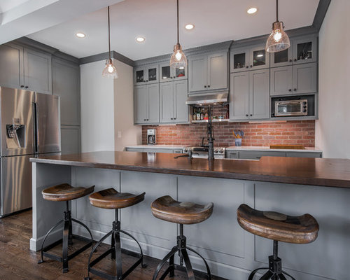 Brick Backsplash Ideas | Houzz