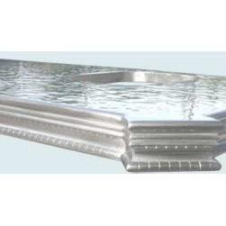 Handcrafted Metal - Pewter Top | Handcrafted Metal - Kitchen Countertops