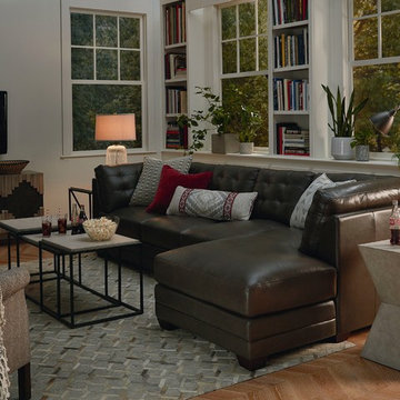 Affinity Right Chaise Sectionall by Bassett