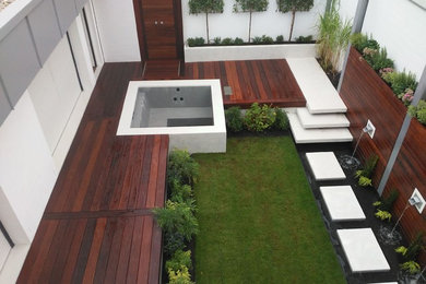 Moderner Garten in Nürnberg