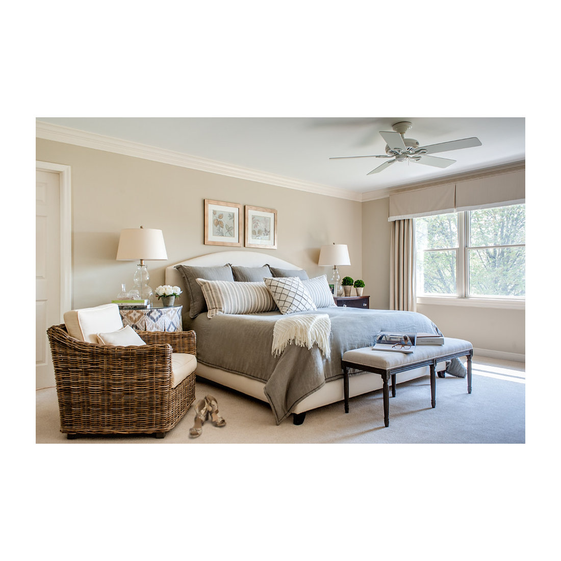 Transitional Bedroom