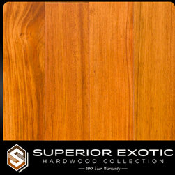 4" x 3/4" Brazilian Cherry Solid Hardwood Flooring - Carpet Tiles