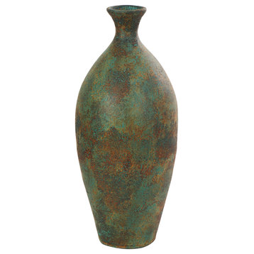 Rustic Green Ceramic Vase 564117