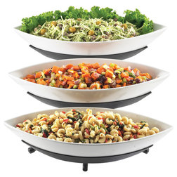 Contemporary Serving And Salad Bowls by Cal-Mil Plastic Products Inc