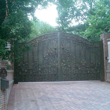 Driveway Gates and Awning