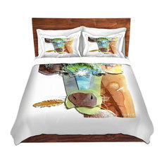 Besting Animal Themed Duvet Covers For 2018 Houzz Dianoche Designs Cow Twill Duvet Cover King Without Shams Covers And