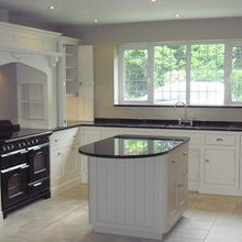 Black granite worktops