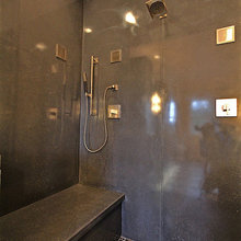 concrete showers