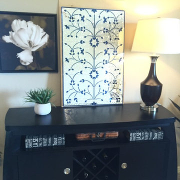 Mogul art in contemporary setting