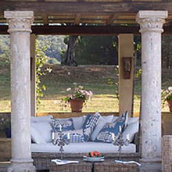 Limestone Columns - Columns And Capitals