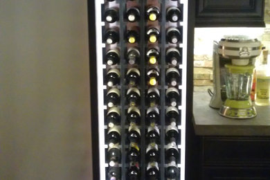Trendy wine cellar photo in St Louis