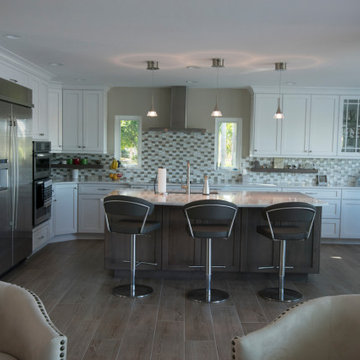 First floor home remodel
