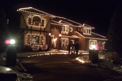 This is an example of a traditional landscaping in Denver.