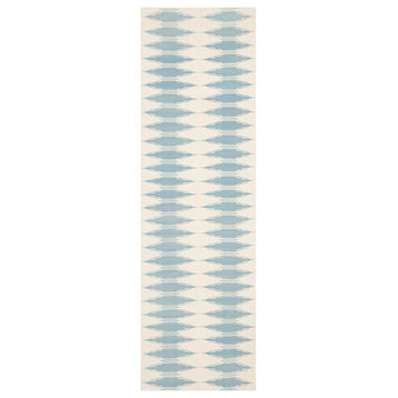 Safavieh Southwestern Kilim Rug, Ivory/Blue, 2'3"x6' Runner