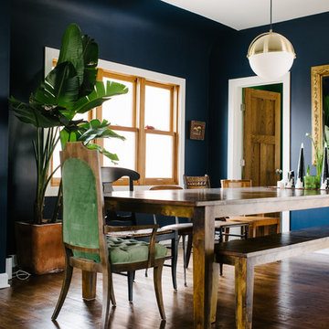 Chicago Suburbs Travel Inspired Remodel