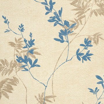 Laura Ashley Mari Removable Wallpaper, Gold