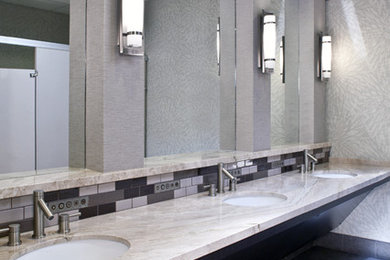 Inspiration for a modern home design remodel in Phoenix