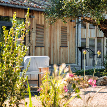 Le Domaine de Nazère - Terrasse côté Restaurant
