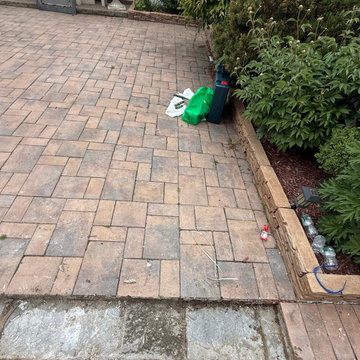 Paver Patio Restoration & Wet Look Sealer Finish