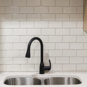 Modern Kitchen Remodel Done in Sandstone Colored Cabinets