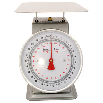 Accuzen Platform Mechanical Dial Scale, 25 Pound