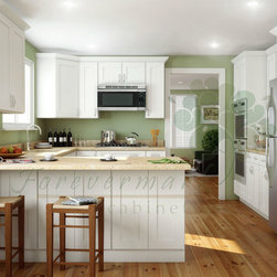 White Kitchen - Kitchen Cabinetry