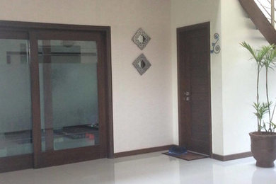 Entrance of a house in Phase VIII, DHA, Lahore