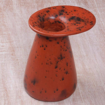 Novica Stay Terracotta Decorative Vase