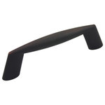 Cosmas - Cosmas 567-3ORB Oil Rubbed Bronze Contemporary Cabinet Pull, Oil Rubbed Bronze - 3" Hole Centers
