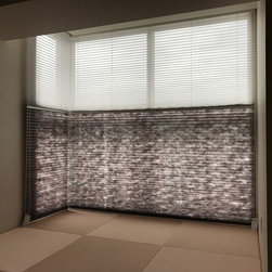 京都市中京区プリーツスクリーン施工例 - プリーツスクリーン