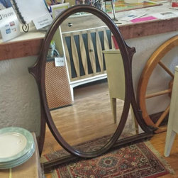 Antique Oval Mirror - Mirrors